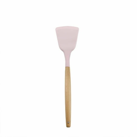 

BadyminCSL Silicone Wooden Spatula Cooking Utensils Non-stick Spatula Kitchenware