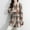 ZC-Khaki, variant on Womens Button Down Shirts Loose Fit Long Sleeve Plaid Shirts Business Casual Collared Shirts Mid Lenght Flannel Shirts with Pocket