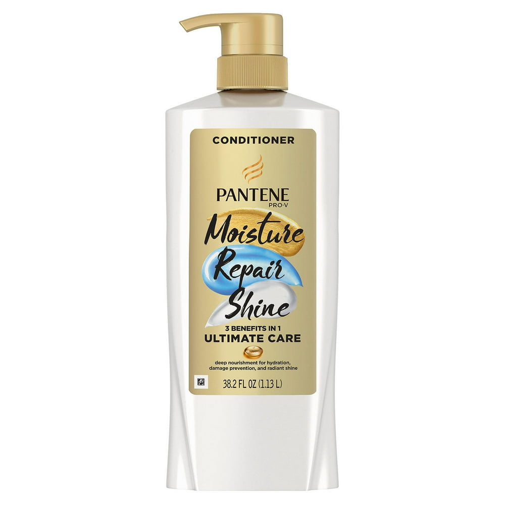 Pantene ProV Ultimate Care Moisture + Repair + Shine Conditioner for Damaged Hair and Split