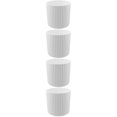 thumbnail image 3 of 4 PCS Large White Trash Bin Bins Kitchen Can Simple Design Waste, 3 of 8