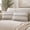 Gray, variant on FTCBJJA Neutral Decorative Square Throw Pillow Covers Set of 2, Navy Blue and Off White Embroidery Striped Decor Pillowcases, Cushion Cover for Couch Sofa Bed, 18x18 Inches