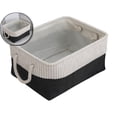 thumbnail image 1 of Foldable Fabric Storage Basket – Soft & Durable Cloth Organizer for Clothes, Toys & Home Essentials – with Handles, 1 of 6