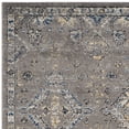 thumbnail image 5 of SAFAVIEH Evoke Stamen Bordered Area Rug, Dark Grey/Yellow, 6'7" x 9', 5 of 6