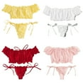 thumbnail image 1 of Conjunto de sujetador de encaje sexy estilo europeo y americano ropa interior sexy bikini dividido para mujer ropa interior sexy, 1 of 5