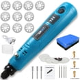 thumbnail image 3 of Estbridge 86pcs/25pcs Set 3.6V Mini Cordless Rotary Tool Kit - Portable USB Chargin  Rotary Tools For Sanding  Polishing  Drilling  Etching  Engraving  DIY Crafts  3-Speed  Multi-Purpose, 3 of 5