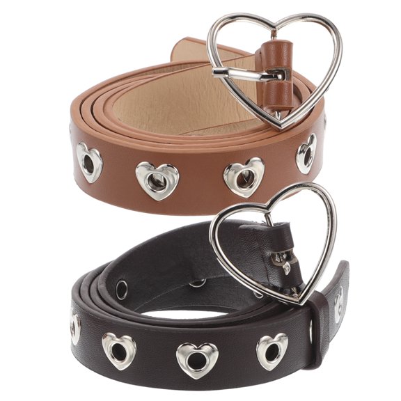 Zehuanyu 2 Pcs Confections Tubes Love Belt Jeans Skirt Miss