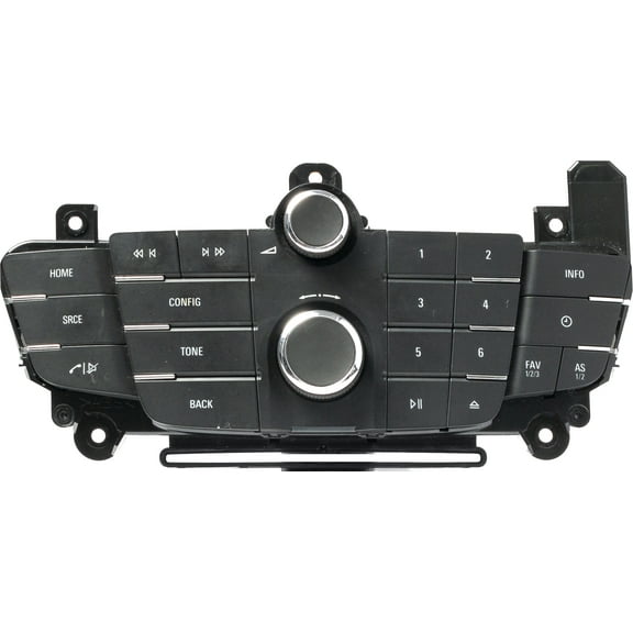 Restored 2012-13 Buick Regal Radio Audio Multimedia Control Panel Black 22869140 Opt UFU (Refurbished)