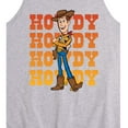 thumbnail image 2 of Toy Story - Woody Howdy - Men's Jersey Tank Top, 2 of 4