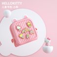thumbnail image 1 of Mochila de viaje helloed a kitty para niños, bolsa de mensajero con patrón DIY, protección de cresta, mochila escolar para estudiantes de guardería, 1 of 4