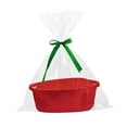 thumbnail image 4 of Cesta de cuerda de algodón tejida para frutas, cesta de almacenamiento para artículos diversos de escritorio, regalo para bebé rojo, 4 of 9