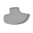 thumbnail image 3 of Hauts à Col Montant pour Femmes à Col Montant Détachable Rayé/uni, à Porter à l'Extérieur Ou en Chandail, Blanc, Taille Unique, 3 of 7