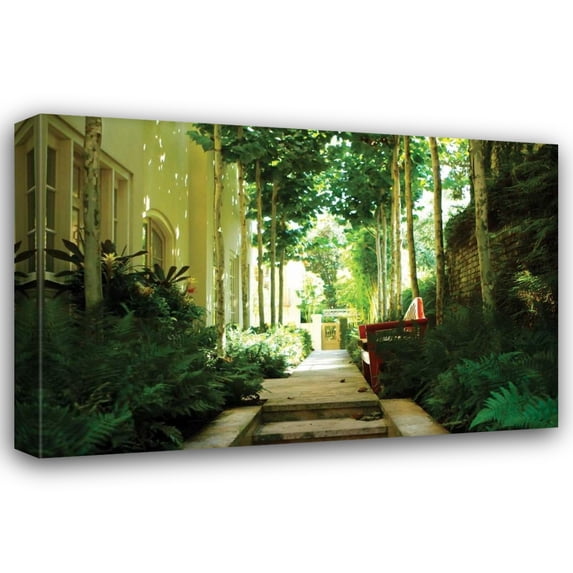 Alan Hausenflock 24x17 Gallery Wrapped Canvas Wall Art Titled - Cool Shade