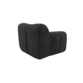 thumbnail image 4 of Leumius Oversized Accent Chair,Chenille Fabric Armchair,Comfy Upholstered Single Sofa Chair for Living Room, Bedroom,No Assembly Required,Black, 4 of 9