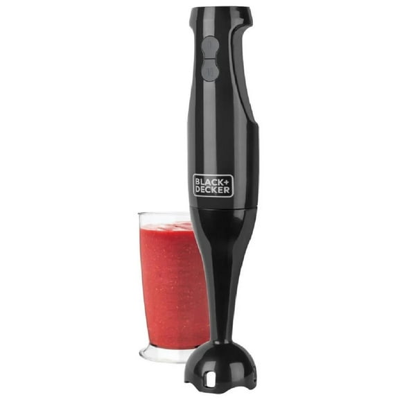 Licuadora Batidora De Mano Black & Decker Turbomix Inmersión 200 W HB-2400 Negro