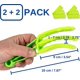 thumbnail image 4 of Cepillo de Limpieza para Persianas, Estores y Lamas - Juego de 1 + 1 Cepillos Compactos para el Hogar - Cepillo de Limpieza para Persianas Venecianas - Cepillo de Limpieza para Lamas -, 4 of 5