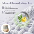 thumbnail image 4 of Moringa & Berberine 4-in-1 Micro-Particle Sculpting Workout Shorts for Women, High Waisted Compression Shorts, 4 of 9