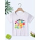 thumbnail image 2 of Welcome BACK to SCHOOL Pencil Apple Print Casual Short Sleeve Boys' T-Shirt, 2 of 7