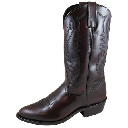 

Smoky Mountain Western Boots Mens Denver Leather Black Cherry 4036