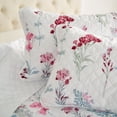 thumbnail image 2 of Mellanni Bedspread Coverlet Set Floral - Reversible Bedding Cover - Oversized Quilt Set, 2 Piece, Twin / Twin XL, Floral Multi, 2 of 7