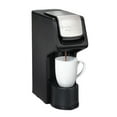 thumbnail image 2 of Hamilton Beach FlexBrew Sinlge Serve Coffee Maker, K Cup Pod Compatible & Grounds, 14 oz. Reservoir, Black & Stainless, 2 of 8