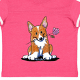 thumbnail image 4 of Inktastic Flower Corgi Boys or Girls Toddler T-Shirt, 4 of 5