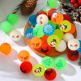 thumbnail image 5 of 10 piezas de bolas elásticas que brillan en la oscuridad para Navidad y Halloween, juguetes de goma sólida para saltar, accesorios decorativos para fiestas, regalos para niños, 5 of 5