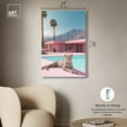 thumbnail image 5 of Art Remedy Modern Tiger Art Canvas, 24" x 36", Gallery Wrapped, Leopard Pink House, 5 of 7