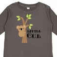 thumbnail image 4 of Inktastic Koala Bear Little Cub Boys or Girls Long Sleeve Toddler T-Shirt, 4 of 5