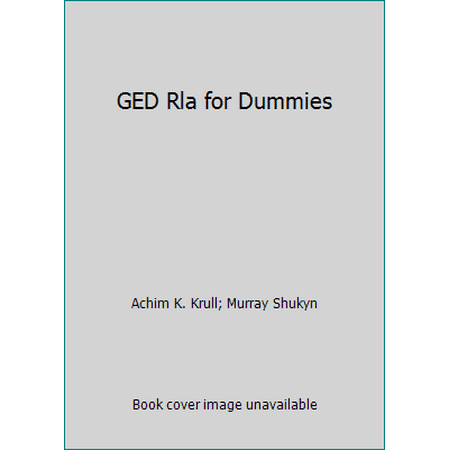 GED Rla for Dummies, Used [Paperback]