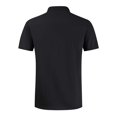 thumbnail image 4 of Mens Short Sleeve Button Down Shirts Stretch Lightweight Outdoor Summer with Pockets for Beach Vacation Black XL, 4 of 5