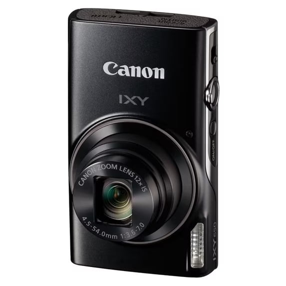 Canon PowerShot IXY 650 (ELPH 360) HS Digital Camera (Black) with
