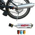 thumbnail image 3 of Bicycle Exhaust Sound System, Turbospoke Bicycle Exhaust System,Bike Muffler Spoke Exhaust Pipe, Plastic Turbospoke Exhaust Pipe Replacement, Cycling Accessories, 3 of 5