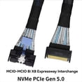 thumbnail image 4 of Tarjeta PCIe 5.0 X16 A MCIO Dividida con Placa Base MCIO Dual para Adaptador de Expansión de Conexión de Tarjeta Gráfica Discreta EGPU, 4 of 5