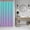Style 16, variant on Ombre Extra Long Shower Curtain Teal Purple Gradient Textured Modern Minimalism Stall Bath Curtain Rustic Farmhouse Gorgeous Bathtub Curtain for Kids Bathroom Decor with Hook 36x72 Inch