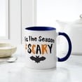 thumbnail image 4 of CafePress - Tis The Season To Be Scary Mug - 11 oz Ceramic Mug - Novelty Coffee Tea Cup, 4 of 4