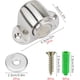thumbnail image 2 of Juego de 2 topes de puerta magnéticos de acero inoxidable con montaje de tornillo, sin fuerza ni golpe en las paredes, 2 of 5