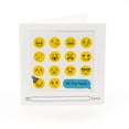 thumbnail image 3 of (2 pack) Hallmark Studio Ink Birthday Card (Emoji Stickers), 3 of 7