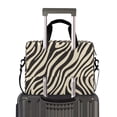thumbnail image 2 of FORMRS 16" Laptop Bag Carrying Sleeve Case with Handle Travel Shoulder Briefcase, Black Lines, 2 of 8