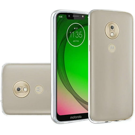 GSA Transparent Crystal Candy Case for Motorola Moto G7 Play, XT1952 Clear