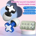 thumbnail image 3 of High quality New silicone noise reduction earplugs for swimming, waterproof, 3 of 4