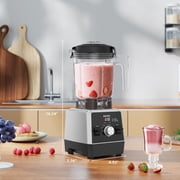 Aeitto Blender for Kitchen,68oz 1800W Smart Blender for Smoothies withStainless Steel 6-Blade,7 Preset Programs,Digital Timer & Custom Speed Control