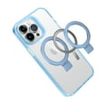 thumbnail image 4 of For iPhone 11 6.1 in. Case Magnetic Circle Stand w/ Side Grip + Tempered Glass, 4 of 5