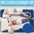thumbnail image 5 of SereneLife EZ Air Mattress W/ Frame & Rolling Case, Foldable Self-Inflating Air Bed W/ Pump, Queen, 5 of 5