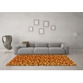 thumbnail image 3 of Ahgly Company Machine Washable Indoor Rectangle Oriental Yellow Industrial Area Rugs, 7' x 10', 3 of 4