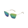 thumbnail image 5 of Foster Grant Gold-Tone Cat-Eye Women's Sunglasses, 5 of 5