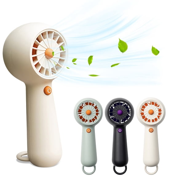 XGFHYJEH Hand Held Fan, Mini Fan Handheld, Hand Held Fan Rechargeable, Portable Folding Hand Held Cooling Fan