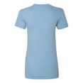 thumbnail image 2 of T-shirt en Jersey Fin pour Femmes, 2TG, Bleu Bébé, 2 of 2