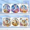 thumbnail image 3 of Tarjeta Dibujo Diamantes Kit Pintura Diy 6 Piezas Caballero Cristal Horse para Favores Fiesta Navideña, 3 of 9