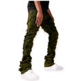 thumbnail image 3 of Jordan Craig Men Martin Oasis Denim (Olive), 3 of 5
