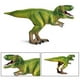 thumbnail image 2 of Figuras de acción de dinosaurio Tyrannosaurus Rex para cumpleaños Verde, 2 of 9
